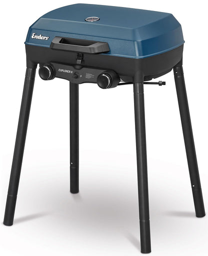Enders Camping Gasgrill Explorer II – Blau 2 Brenner #2104