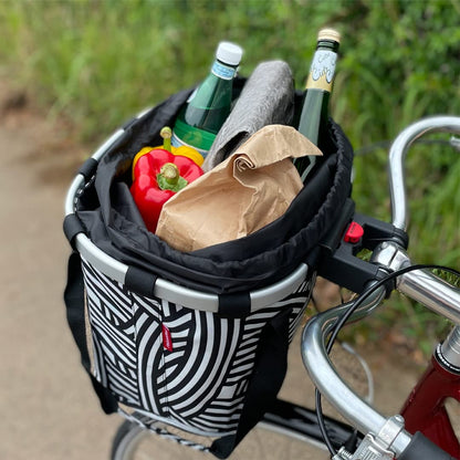 KlickFix Reisenthel Bikebasket Fahrrad-Lenkerkorb schwarz 15 L