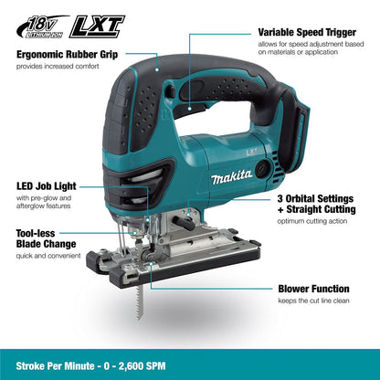 Makita DJV180Z Akku-Stichsäge 18 V Li-Ion Solo ohne Akku
