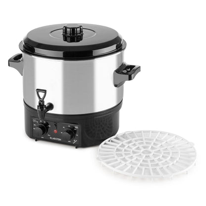 Klarstein Biggie Small Einkochautomat 16L elektrisch silber