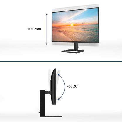 PHILIPS 27E1N1300AM Monitor – 27 Zoll FHD USB-C Schwarz