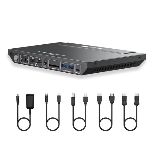 AV Access KVM Dockingstation für 2 Computer – 4K Dual HDMI, 100W PD