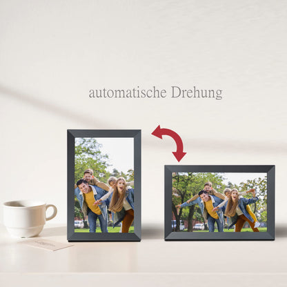 Aorpdd Digitaler Bilderrahmen 10.1 Zoll WLAN Frameo 32 GB