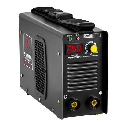 Stamos Germany S-MMA-250PI.2 Elektroden Schweissgerät MMA 250 A