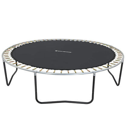 SONGMICS Sprungmatte Ø 324 cm für rundes Trampolin Ø 366 cm, schwarz
