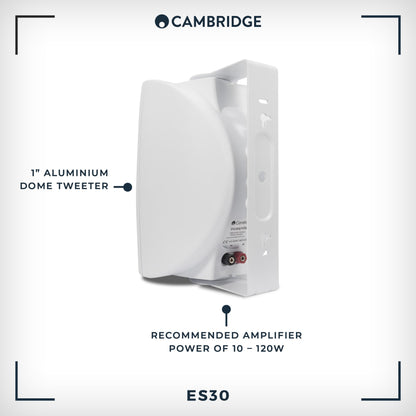 Cambridge Audio ES30 Wetterfeste Aussenlautsprecher – Weiss
