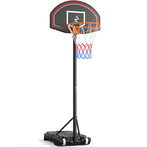 YOLEO Kinder Basketballständer Outdoor - Höhenverstellbar mit Rollen