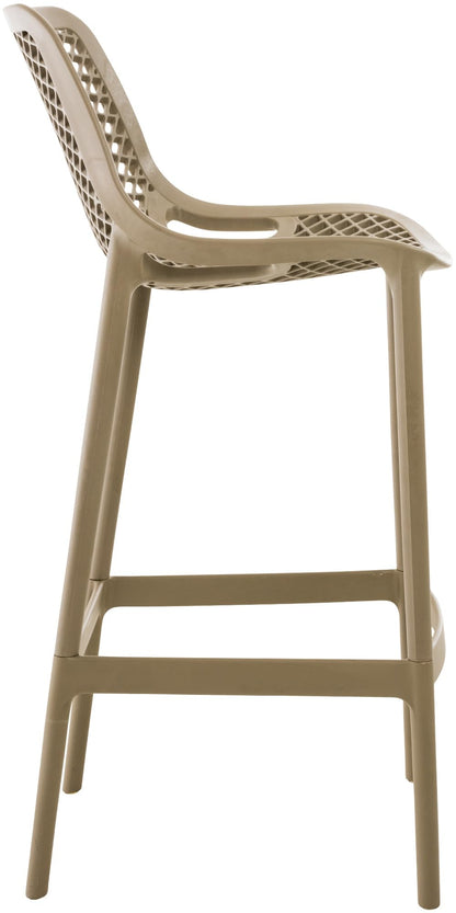 CLP Barhocker Air Kunststoff – Schlamm, 75cm Sitzhöhe