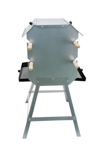ACTIVA Mutzbratengrill 10840, Mangal-Grill mit Motor und 4 Spiessen
