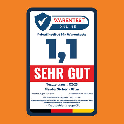 MarderSICHER Ultra Marderschutz Auto – Ultraschall & Blitzlicht