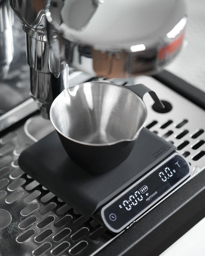 Normcore Taschenwaage V3 Espressowaage mit Timer, schwarz