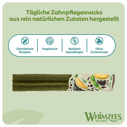 WHIMZEES Stix L Kaustangen Zahnpflege für grosse Hunde, 30 Stück