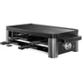 WMF Master Raclette Grill - 8 Pers. Keramikpfännchen Schwarz Matt