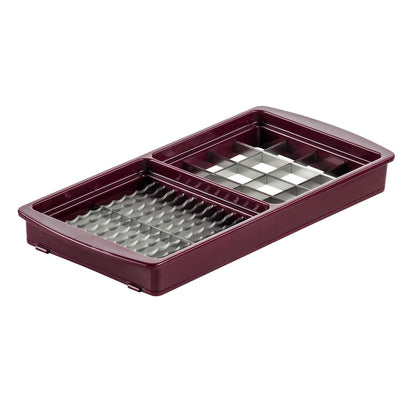 Genius Nicer Dicer Plus Gemüseschneider - 18tlg. Rubinrot