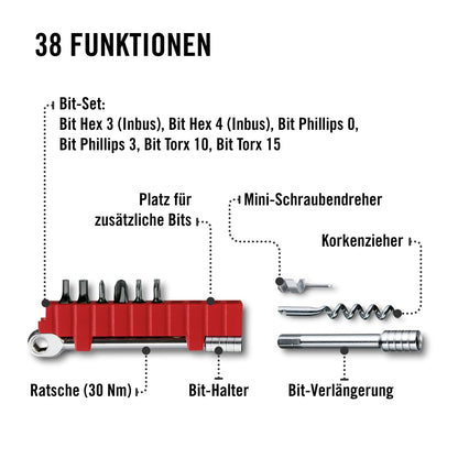 Victorinox Swiss Tool X Plus Ratchet Multitool - Silber