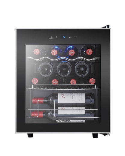 Kalamera KRC-40FCSS Weinkühlschrank Freistehend - 15 Flaschen