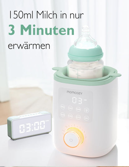 Momcozy Nutri-Flaschenwärmer Babyflaschenwärmer - 9-in-1