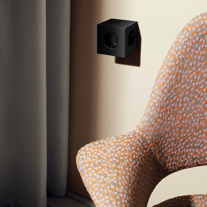 Avolt Square 2 Design Mehrfachsteckdose USB-C - Schwarz