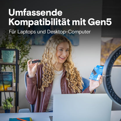 Crucial P510 SSD 2TB M.2 NVMe PCIe 5.0 Gen5 - CT2000P510SSD8