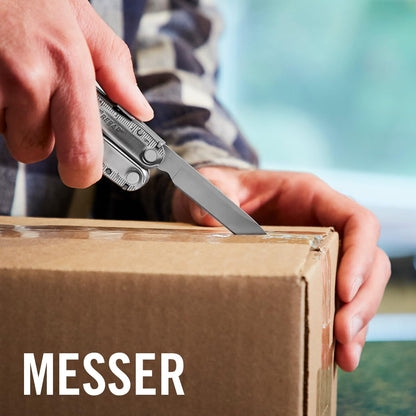 Leatherman Rebar Multifunktionswerkzeug - Schwarzer Edelstahl