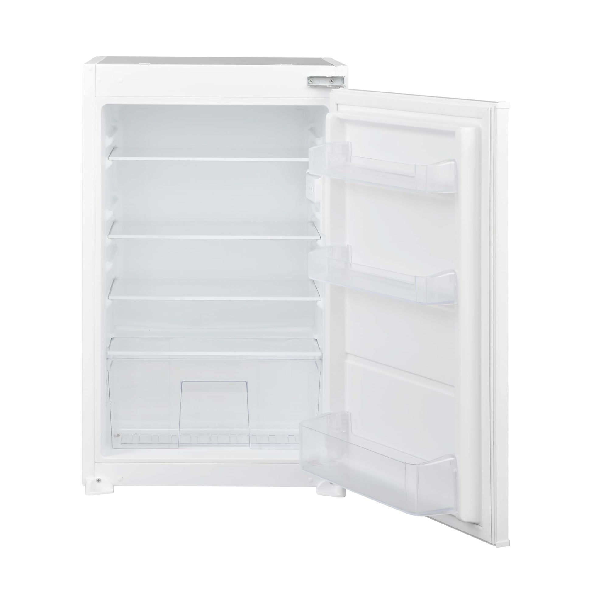 Respekta Karlsson Einbaukühlschrank 126L Vollraum - KS88.0-10. Weißes Gerät zum Einbau, kühlt Lebensmittel.