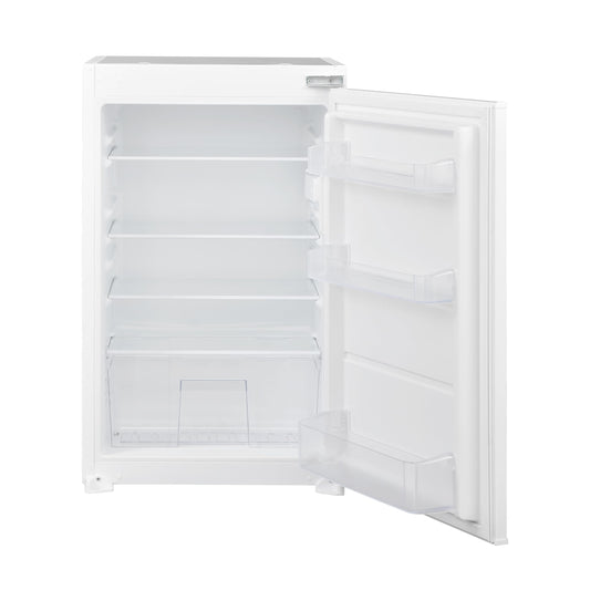 Respekta Karlsson Einbaukühlschrank 126L Vollraum - KS88.0-10. Weißes Gerät zum Einbau, kühlt Lebensmittel.