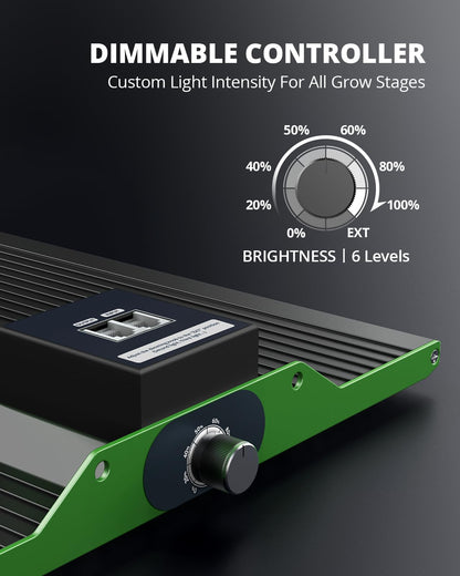VIPARSPECTRA P1000 LED Grow Lampe 2024 Vollspektrum