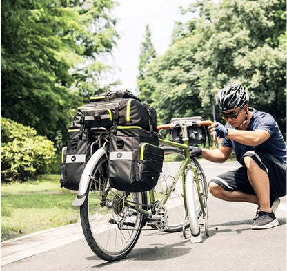tamthy 3-in-1 Fahrradtasche - Wasserdicht, Gepäckträger Rucksack