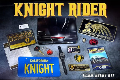 Doctor Collector Knight Rider F.L.A.G. Agent Kit Sammlerset Metallbox