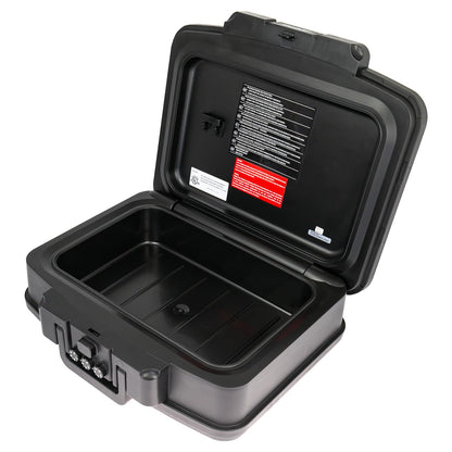 HMF 250437 Dokumentenbox Zahlenschloss feuerfest wasserdicht