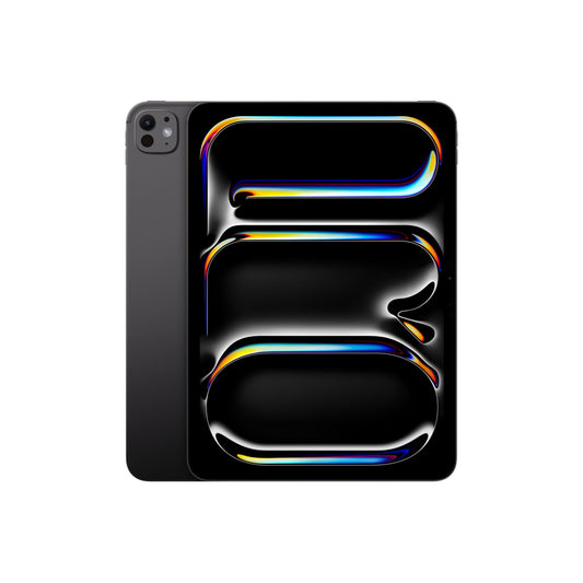 Apple iPad Pro 11" (M4) Tablet Space Schwarz. Ein flaches, rechteckiges Computing-Gerät für anspruchsvolle mobile Anwendungen.