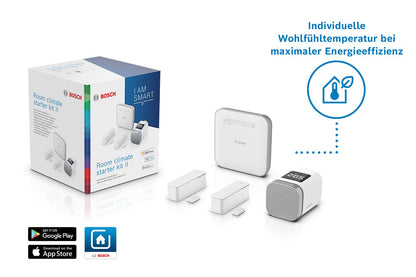 Bosch Smart Home Starter-Paket Raumklima II – Heizsteuerung