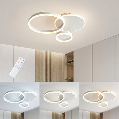 MOUNM LED Deckenleuchte Dimmbar 3000-6000K - 65x50cm