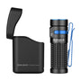 OLIGHT Baton 4 Kit Mini LED Taschenlampe mit Ladecase, 1300 Lumen, schwarz, kompakte Handlampe für den Alltag
