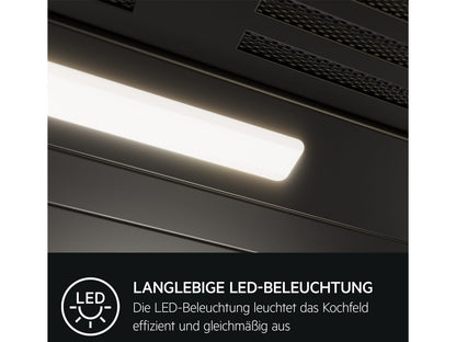 AEG DPB3622S Einbau-Flachschirmhaube - 60 cm Grau