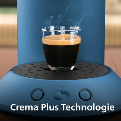 Philips Senseo Original Plus Kaffeepadmaschine - Taubenblau (CSA210/00)