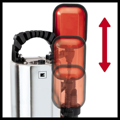 Einhell GC-DP 6315 N Schmutzwasserpumpe 15 mm Fremdkörperdurchlass