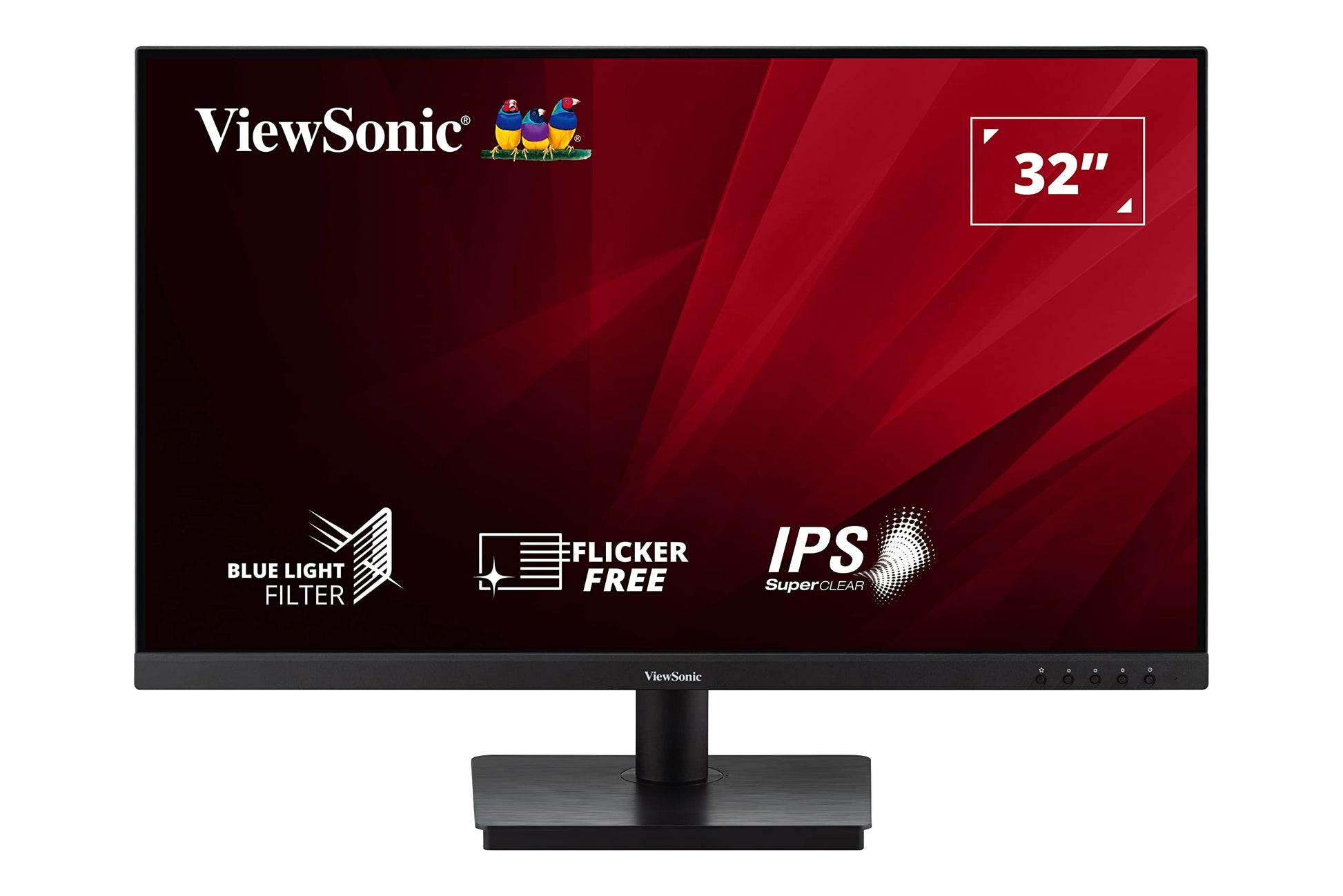 Viewsonic VA3209-MH Büro Monitor – 32 Zoll Schwarz. Zur Darstellung von Office-Anwendungen und Multimediainhalten.