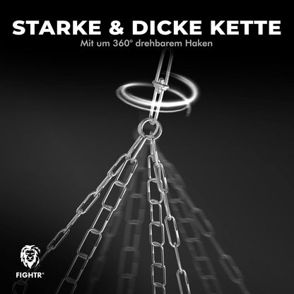 FIGHTR® Boxsack – Kampfsport Training gefüllt/ungefüllt