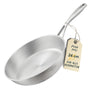 SILBERTHAL Edelstahl Bratpfanne Induktion – 24cm unbeschichtet