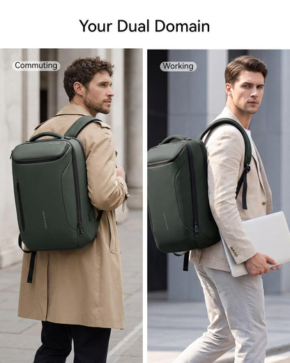 MARK RYDEN Laptop Rucksack 17.3 Zoll, wasserabweisend, USB-Anschluss