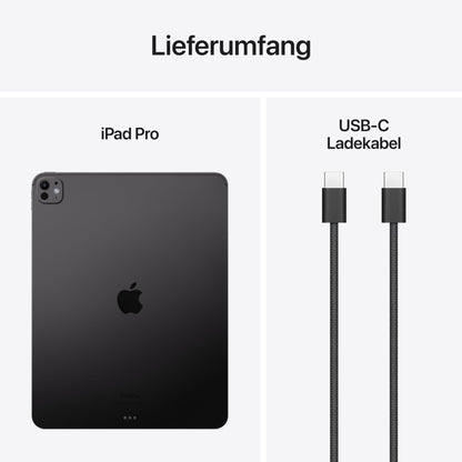 Apple iPad Pro M4 WLAN Tablet - 13" 256 GB Space Schwarz