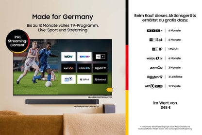 Samsung Neo QLED 4K QN70F 65 Zoll Mini LED Smart TV 144 Hz