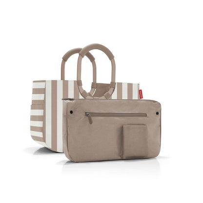 reisenthel loopshopper M Shopper Summerstripes Coffee