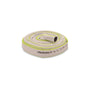 Ø 1 1/2 Zoll - 38 mm, 30 m Flachschlauch | Bauschlauch | Industrieschlauch | Synthetischer Gummi, Weiß mit Grün, 10 Bar, -20°C bis +60°