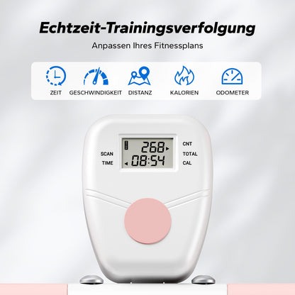 MERACH 2-in-1 Kniebeugen-Rudergerät R07 - Faltbar, Weiss