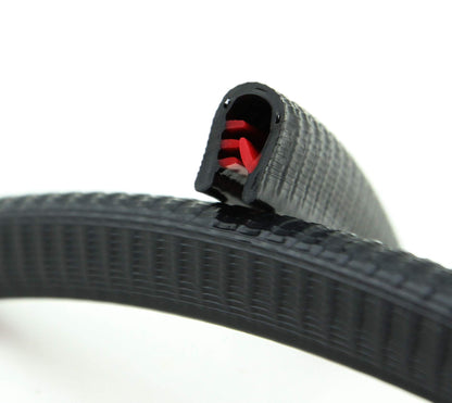 SMI KS3-6S Kantenschutzprofil – Selbstklemmend, 3-6mm PVC Schwarz