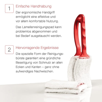 WAREMA Lamellenreinigungszange – Reinigungsbürste für Jalousien