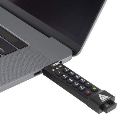 Apricorn Aegis Secure Key 3 NXC verschlüsselter USB-C Stick 128GB