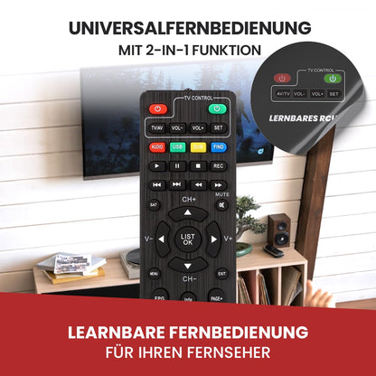 Zehnder HX 2600 Mini Digitaler Sat-Receiver HD mit Aufnahmefunktion